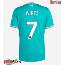 Camiseta Liverpool Florian Wirtz #7 Tercera Equipación 2025-26 manga corta